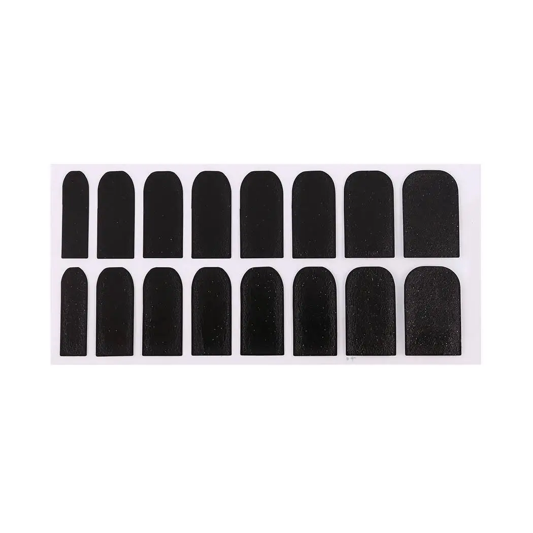 New Women Fashion Nail Art DIY 3D Decoration Pack of Black Solid Sticker | Красота и здоровье