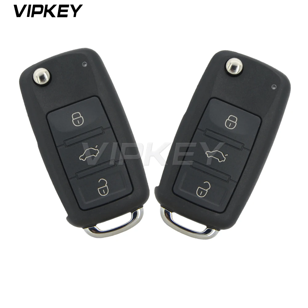 Remotekey 2 шт. 3D0 959 753AA 3 кнопки 434 МГц 46 чип 753AM для VW Touareg 2004 2011 753AK автомобиль