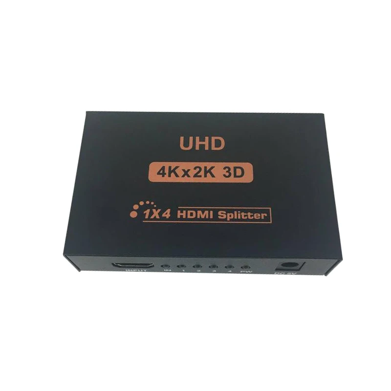 4K сплиттер UHD 3D HDMI 1X4 1X2 Переключатель усилитель повторителя для HDTV DVD PS3 Xbox|Кабели