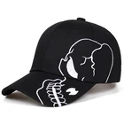 Новинка 2019, хлопковая Бейсболка унисекс для улицы, Снэпбэк Кепка с вышивкой черепа, модные спортивные кепки, Кепка