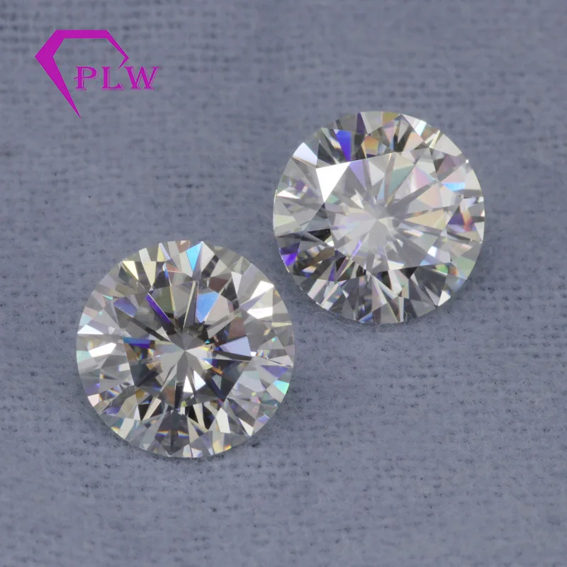 Включая сертификацию россыпью драгоценные камни 1 2 ct цвет GH 7 мм VVS 3ex круглый