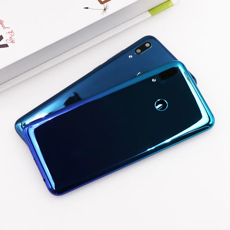 Задняя крышка аккумулятора 6 21 дюйма для Huawei P Smart 2019 детали замены корпуса задняя +