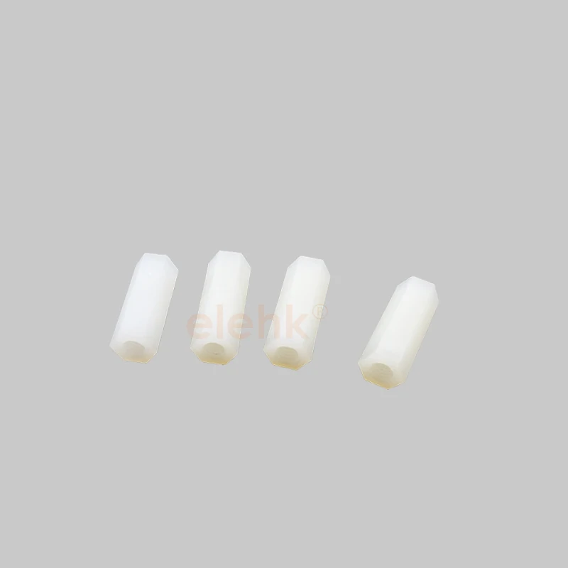 50pcs nylon spacer 94V-2 M3 HTP-308 plastic hex threaded spacers | Обустройство дома