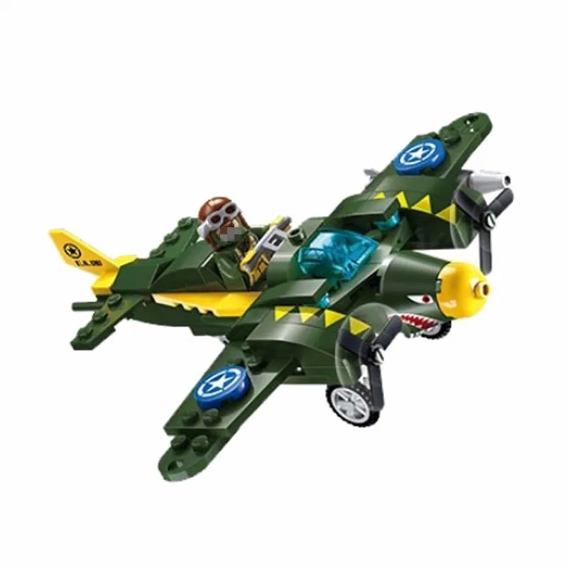 687pcs BattleForge The World Military Armor Aircraft Assembling Plastic Building Block Children Alpinia Small Grain Toys 1714 | Игрушки и