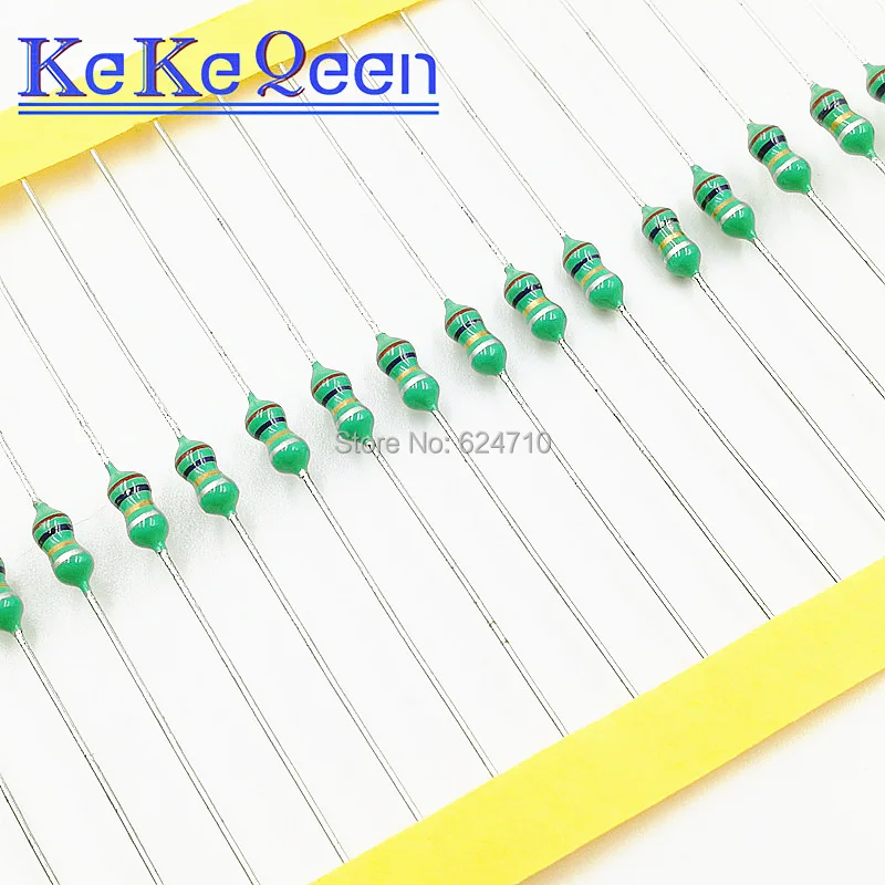 3000PCS 0307 1/4w Inductor Color ring inductance 1.8UH 2.4UH 2.7UH 3.3UH 3.9UH 4.7UH 5.6UH 6.8UH 8.2UH 10UH 12UH 15UH 18UH | Обустройство