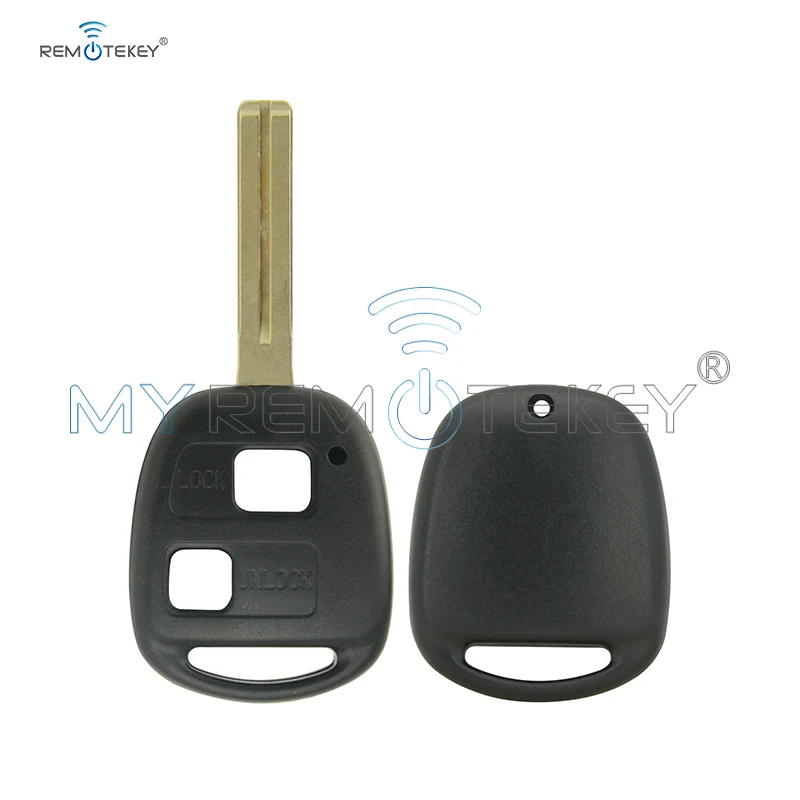 Remtekey сменный корпус ключа 2 кнопки Toy48 короткие для Lexus ES350 IS250 IS350 SC430 2005 2006 2007 2008 |
