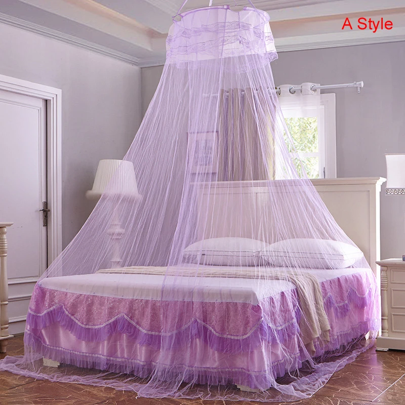 For Summer Polyester Mesh Fabric Home Textile Wholesale Bulk Accessories Supplies Products Elegant Hung Dome Mosquito Nets | Дом и сад
