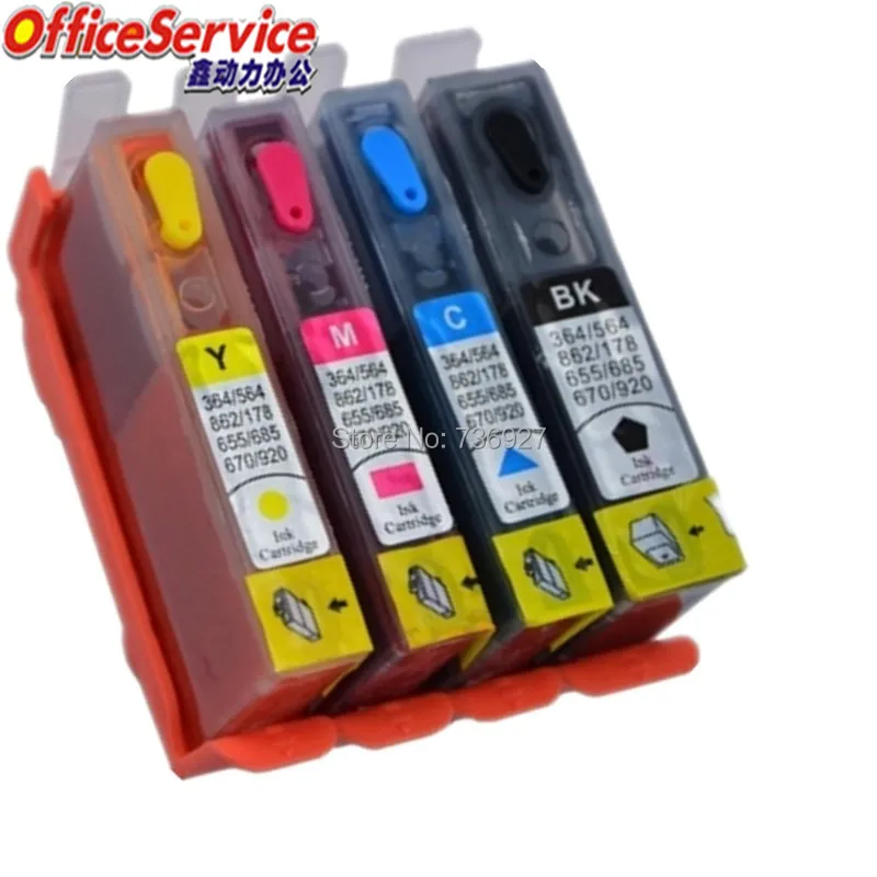 Многоразовый картридж для принтеров HP 920 подходит Officejet 6000 /6500 Wireless/6500A