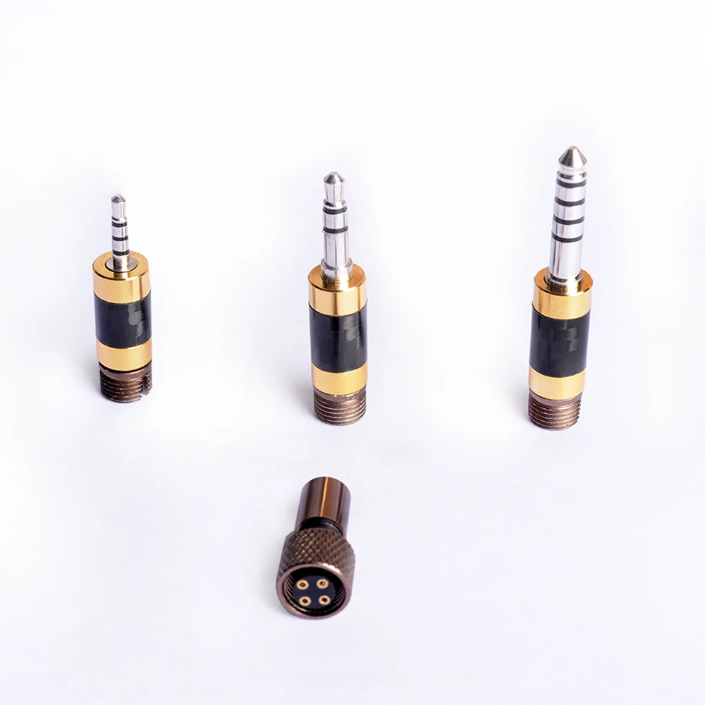 OCCC набор родиевых пробок 4 .4 мм 3 .5 2 сбалансированная аудиосистема 4pin мама в 1 Diy Hi-Fi
