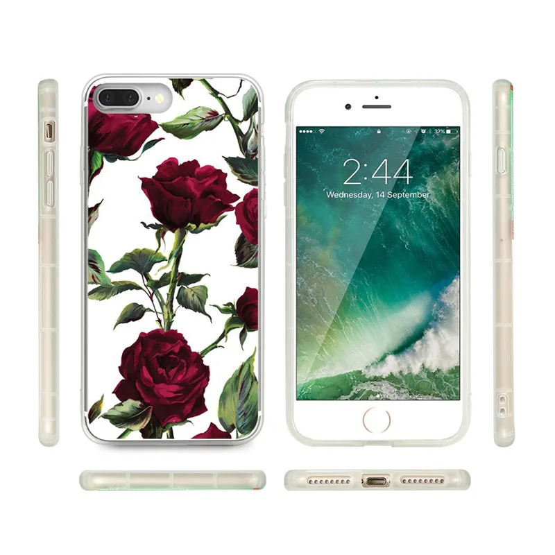 KISSCASE Cute Soft TPU Case For Xiaomi 8 SE 6X A1 Redmi 4X 5A Note 5 Back Covers Pineapple Rose Mi Fundas |