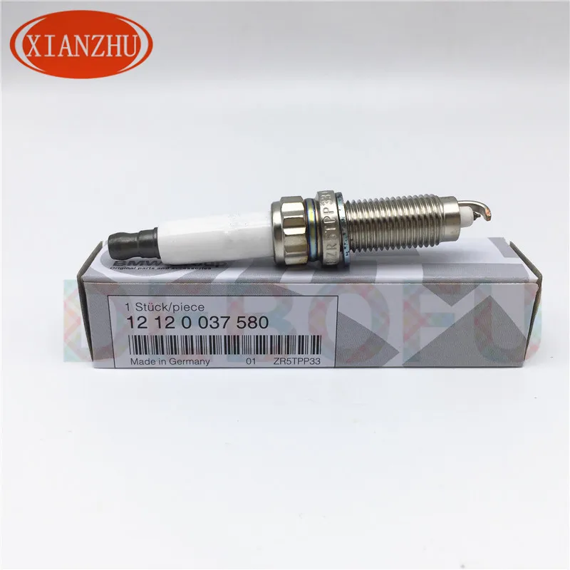 6 шт./лот ZR5TPP33 12120037580 Натуральная Для BMW E70N E71 E72 F01 F01N высокое Мощность Свеча