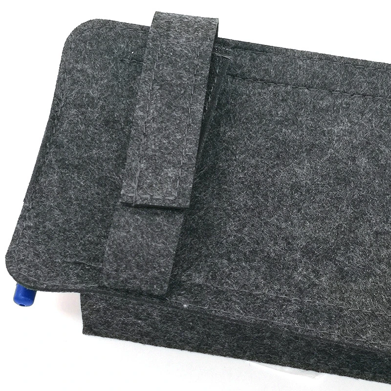 Car Styling Case Sun Visor Type Wool Felt Hanging Tissue Box Napkin Holder Pocket Organizer Pouch Card Storage | Автомобили и