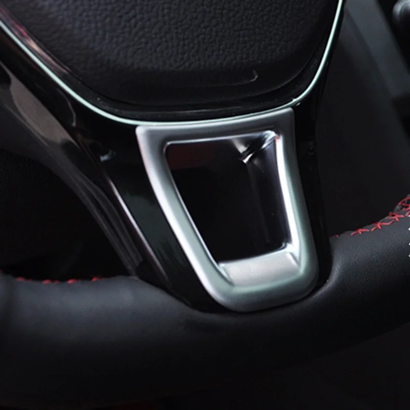 Чехол рулевого колеса автомобиля ABS украшение для VW GOLF 7 GTi MK7 POLO 2014 2015 Passat B72015 B8 Jetta