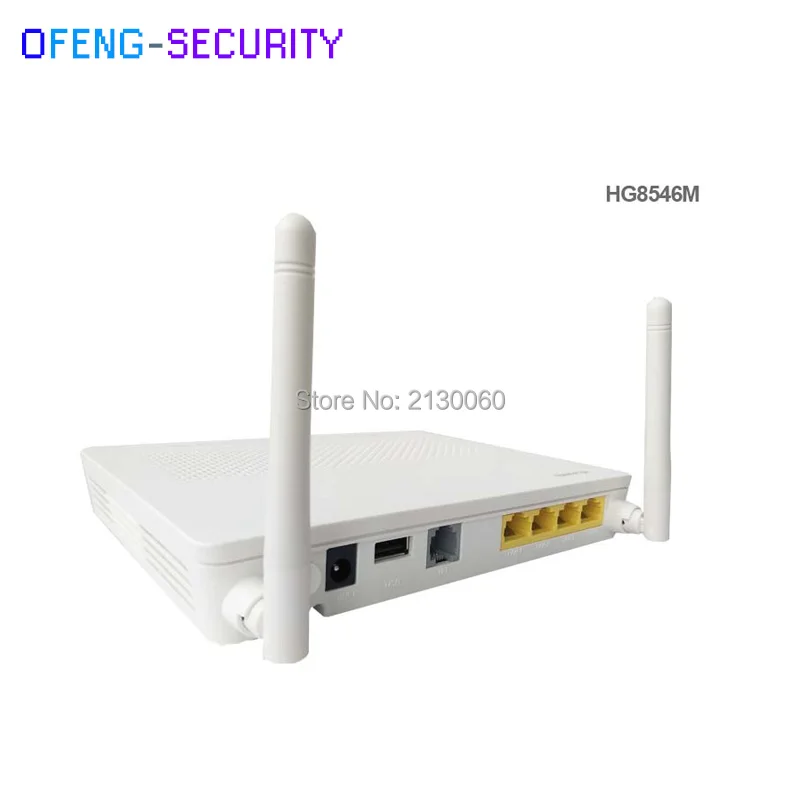 99% новый huawei GPON ONU hg8546m 4FE + 1TEL USB wifi английская прошивка ONT|Коробки передач и кабели| |
