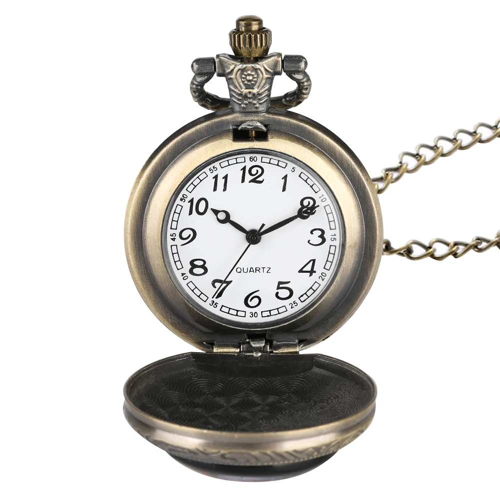 Necklace Pocket Watch for Man Quartz Analog Watches of the Dinosaur Design Boy Best Gift Teenager|Карманные часы| |