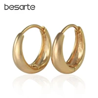 gold loops hoop earrings for women bijoux brincos ouro ohrringe oorbellen boucle doreille earings fashion jewelry kupe e0204