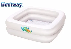 51116 Bestway 86x86x25 см двухкольцевая Детская ванна wz мягкий пол 34 