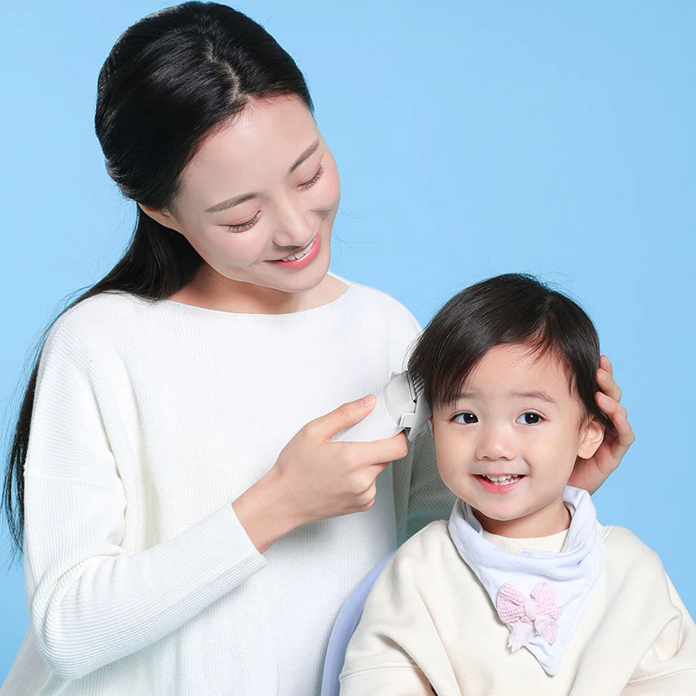 MiTU Электрический перезаряжаемый детский триммер для волос безопасный IPX7