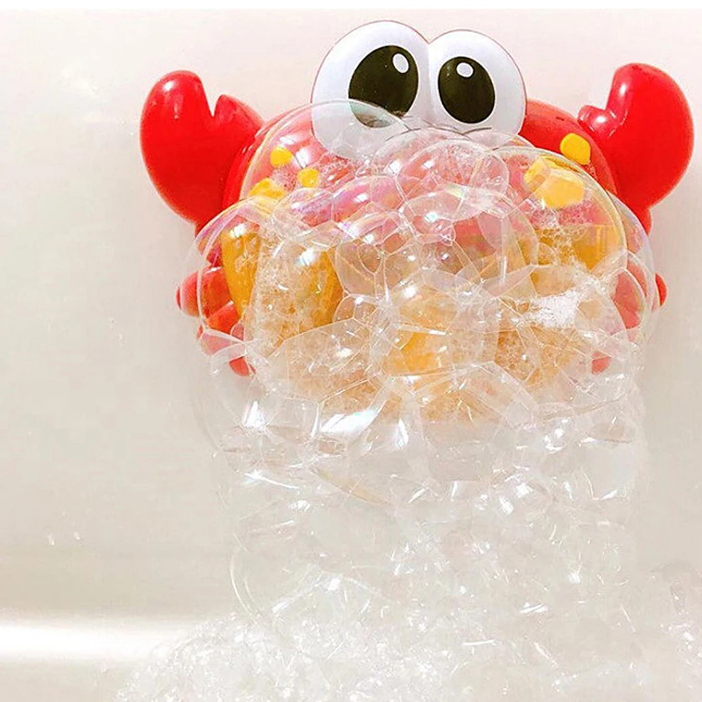 Очаровательный Краб Bubble Maker детский автоматический носик Для Ванны