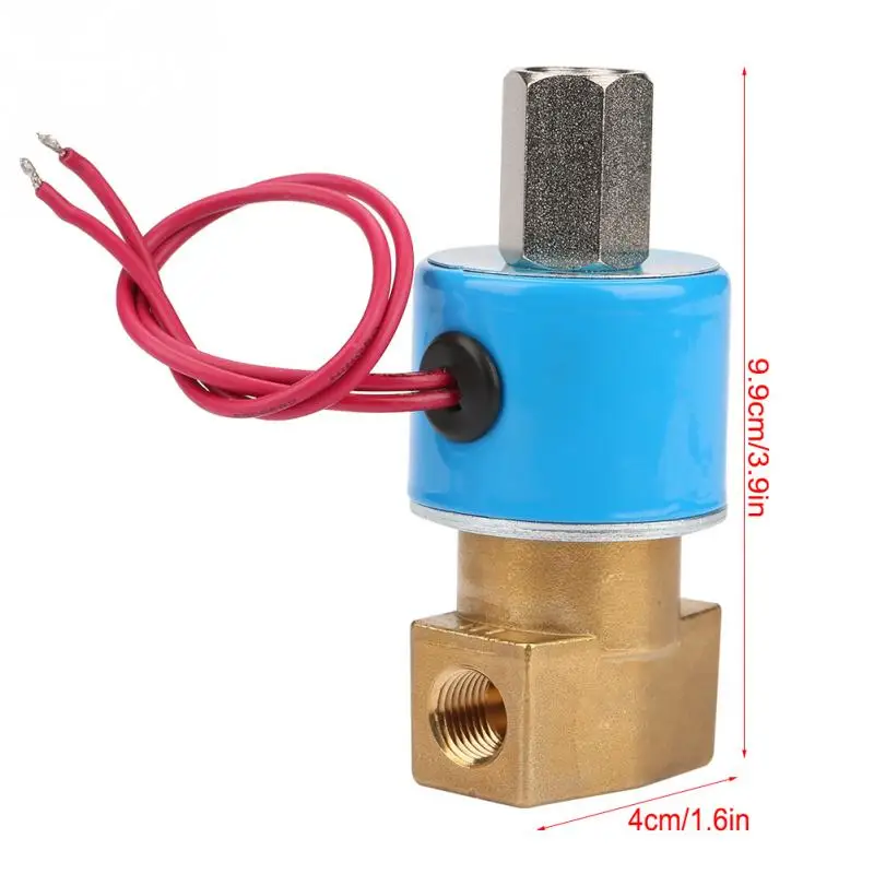 3 ходовой электромагнитный клапан G1/4 &quotКлапан Прямого действия латунь N/C KSD