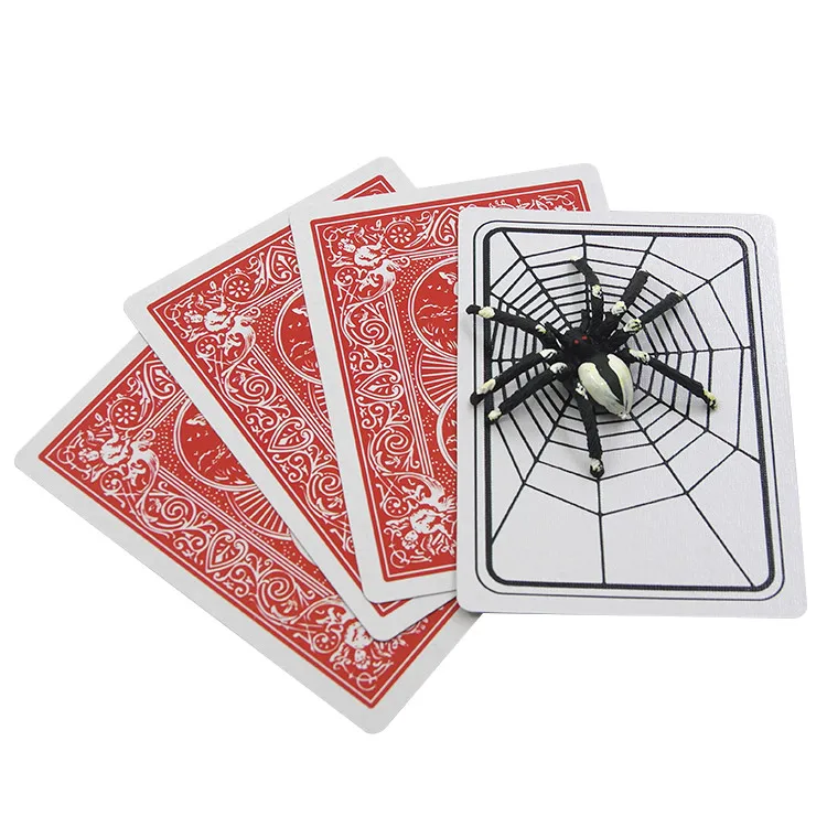 

Spider And Net Magic Trick The Web Trick Cards Magic Props Magic Tricks Toys Magician Gimmick Magic Illusion Closed-Up