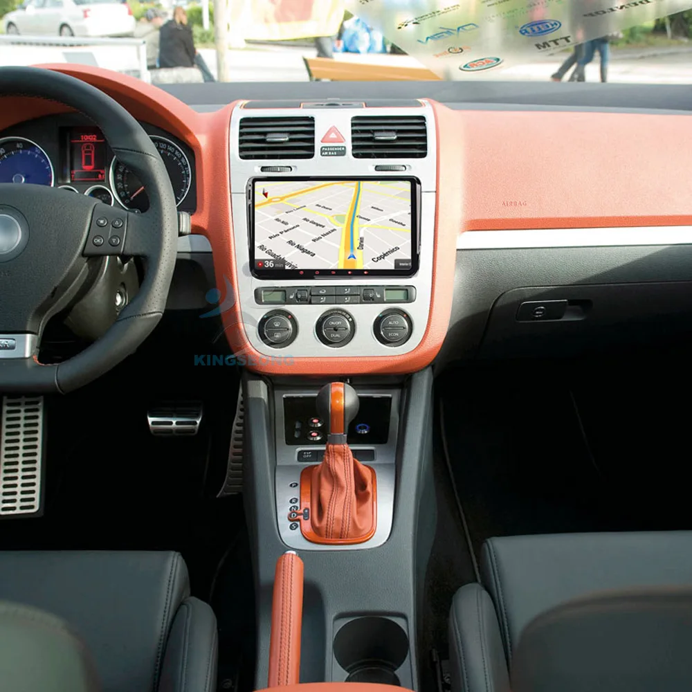 Автомагнитола DAB + 9 дюймов Android 8 1 GPS спутниковый навигатор Wi Fi 4G RDS BT для VW Passat B6 CC Golf