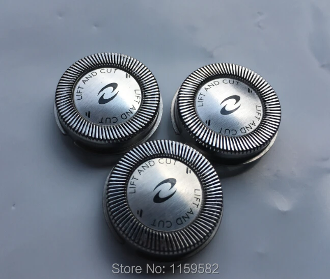 3 шт. сменные головки HQ64 для электробритвы philips HQ54 HQ6070 HQ6073 HQ7310 PT710 HQ7325 HQ7340 PT715 PT725