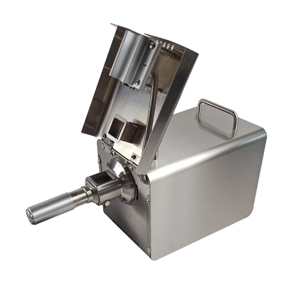 Мини нержавеющей стали сои кунжут арахис холодного тепла масла пресс машина орехи семена Кокосовая