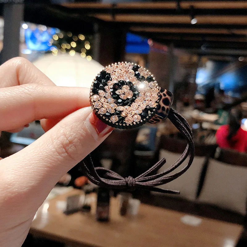 Производные Взрывные модели Корея Dongdaemun осень и зима новый стиль волос галстук