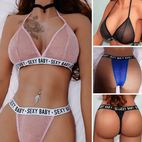 Новые женские стринги Bralette бюстгальтер бюстье укороченный топ сексуальный