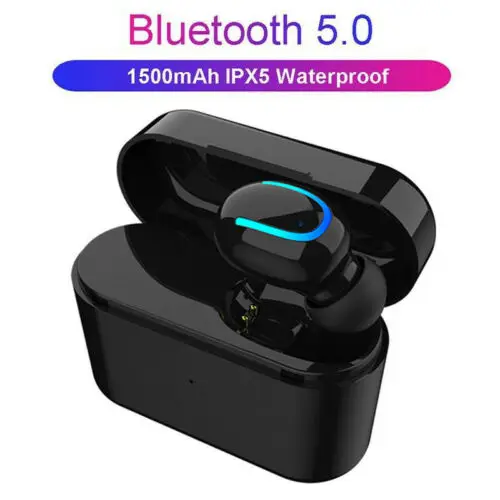 Новые беспроводные наушники Mini True Bluetooth 5 0 стерео с басами в ухо гарнитура |