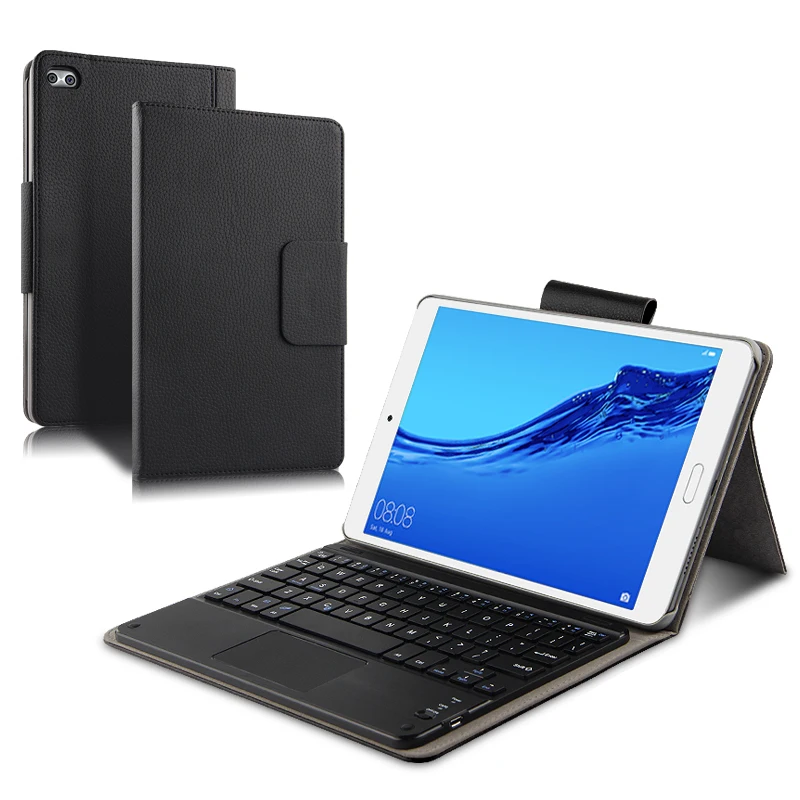 Чехол с клавиатурой Bluetooth для Huawei MediaPad Honor Waterplay 8 0 защитный чехол из искусственной