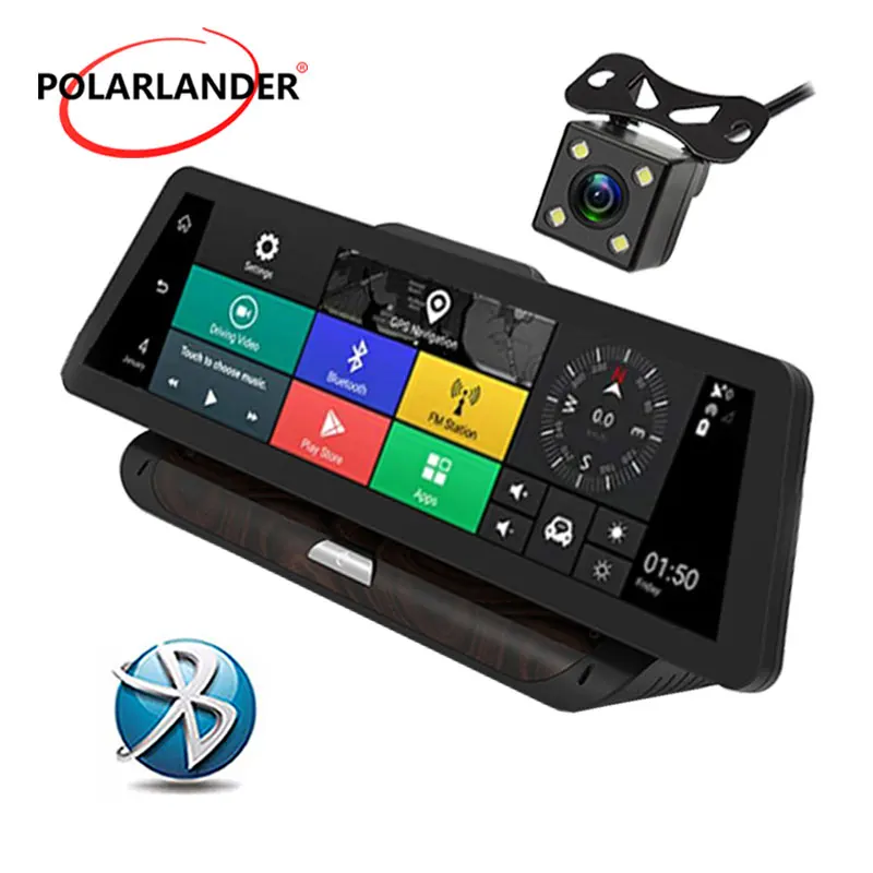 GPS навигация 4G HD Автомобильный Android 5 1 центральная консоль 10 дюймов ADAS Bluetooth wifi