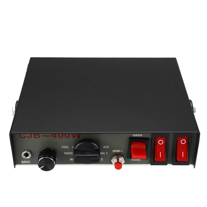 12V 400W 150dB 9 тонов звуковой сигнал громкий автомобильный политики Сирена + Mic PA