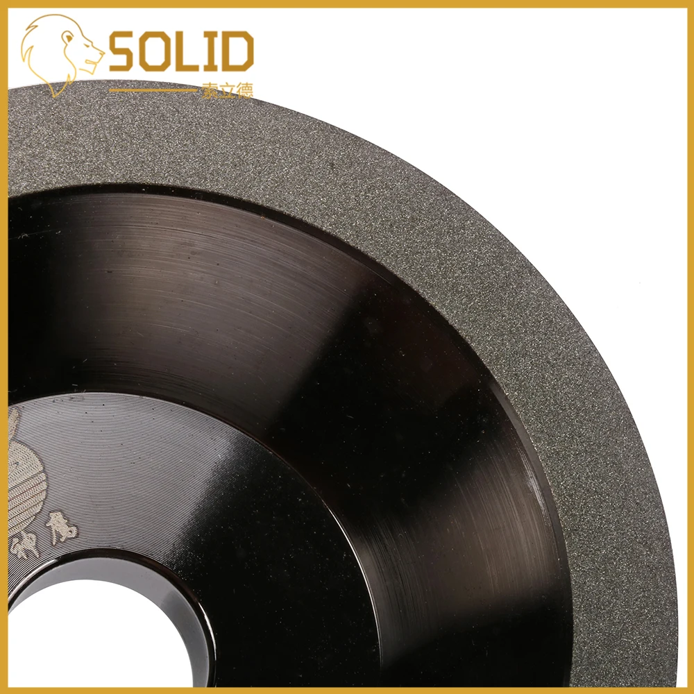 

100x20x10X5MM Diamond Grinding Wheel Cup Grinding Disc For Milling Cutter Tool Sharpener Grinder Accessory 150/200/300Grit 1Pc