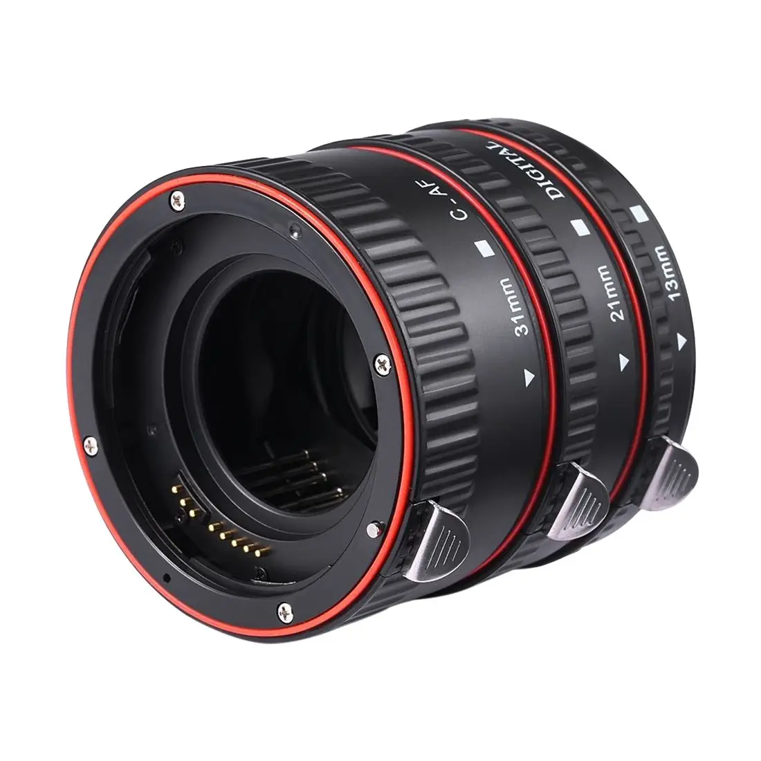 Andoer красочные металлические TTL Автофокус AF макро Удлинительное Кольцо для Canon EOS EF