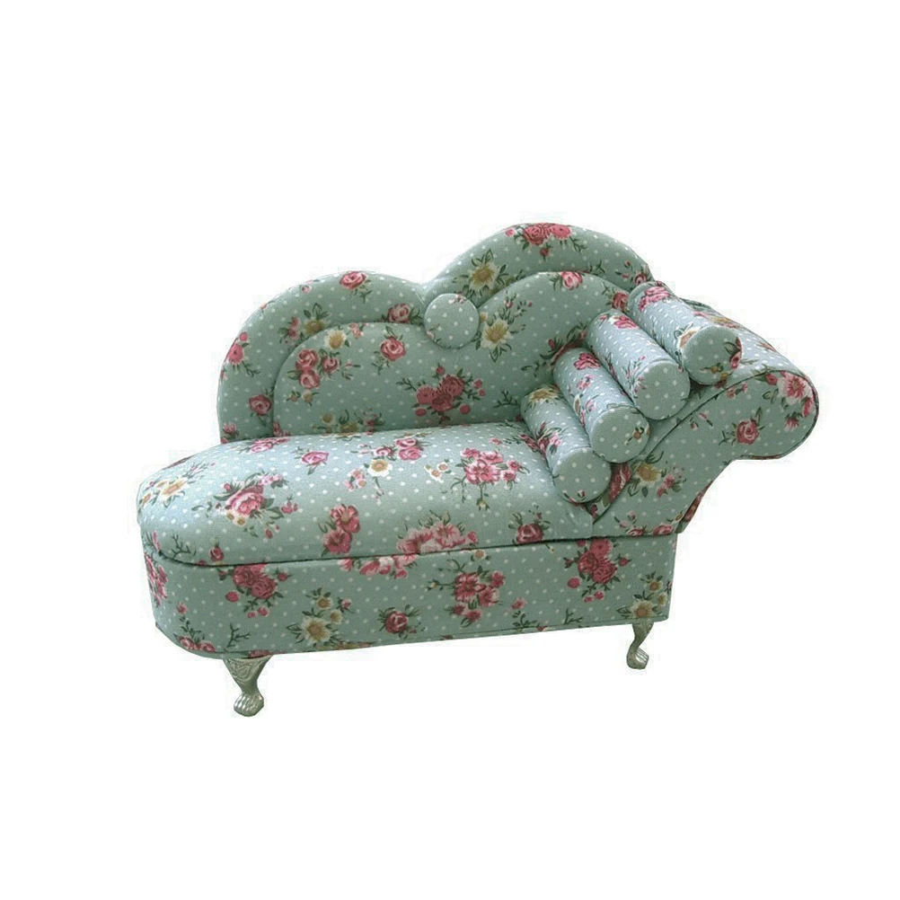 Мини-Диван-форма шкатулка и чехол витрина с зеркалом внутри (Celadon) | Украшения