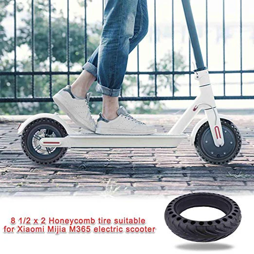 Полые шины для скутера Mijia M365 пневматические 8 1/2X2 передние и задние 5 дюйма