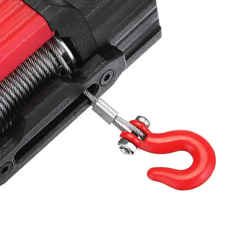 Upgrade 2019 AUSTAR AX8050 Electric Capstan Metal Winch Traction Plastic For 1/10 RC Crawlers Car Parts &amp Accessories | Игрушки и