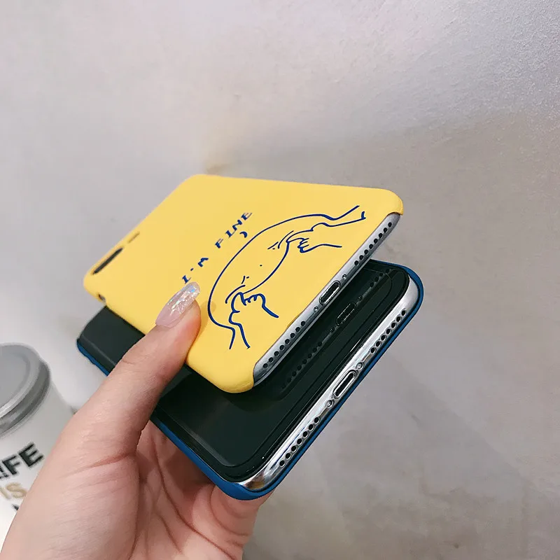 Забавный чехол для телефона с героями мультфильмов iphone X XS MAX XR 7 6s 6 8 plus чехлы