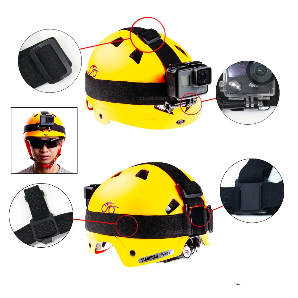 Coolaxy DG28 Набор для Gopro аксессуары ремешок Go Pro Hero 7 6 Xiaomi Yi 4K чехол крепление 5 |