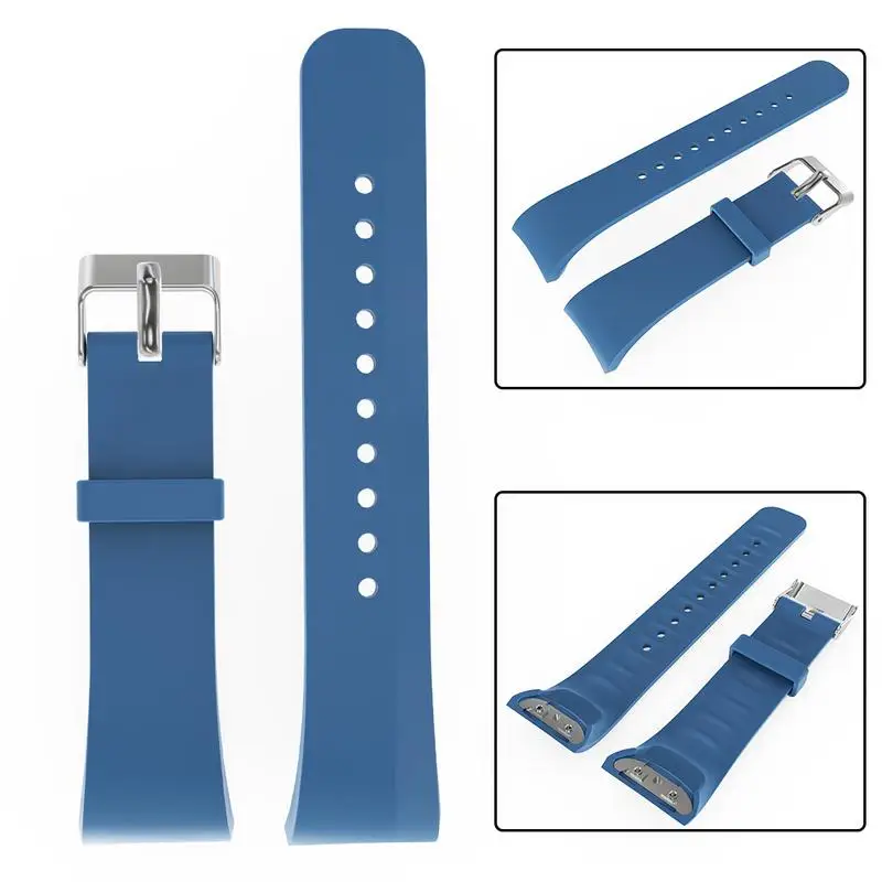 Силиконовый сменный ремешок для Samsung Gear Fit2 Pro R360 R365 R366 21 см|Смарт-аксессуары| |