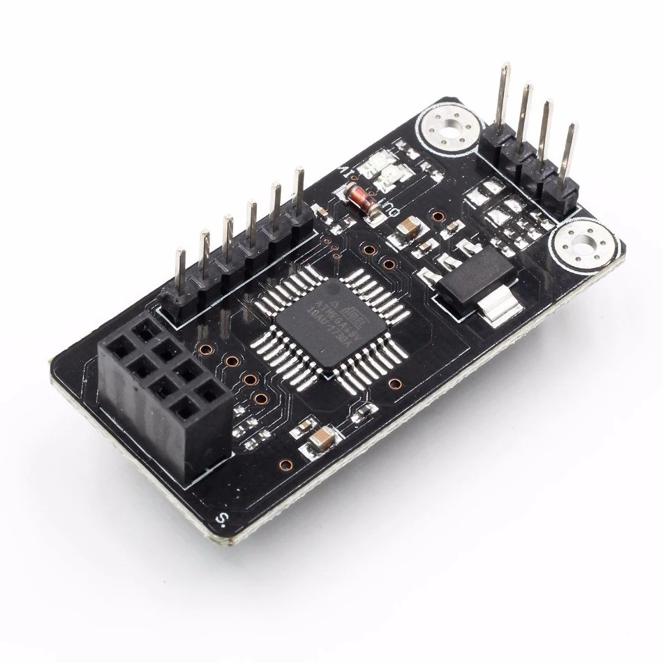 Плата адаптера для гнезда NRF24L01 плата ATMEGA48 беспроводной защитный модуль SPI к
