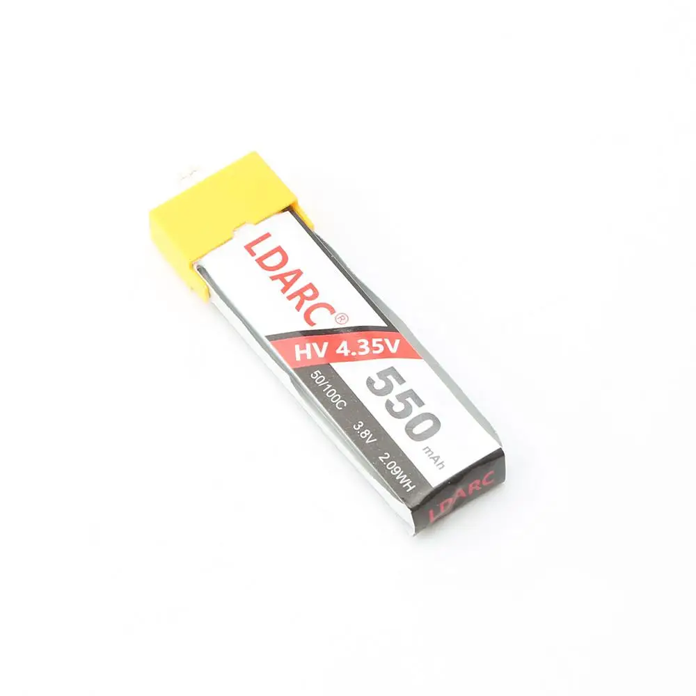 5 шт. LDARC 550 мАч 3 8 в 50C LiHV LiPo аккумулятор PH2.0 разъем TINY 8X TINY7 B06 BetaFPV Beta75 индуктор FPV Plus