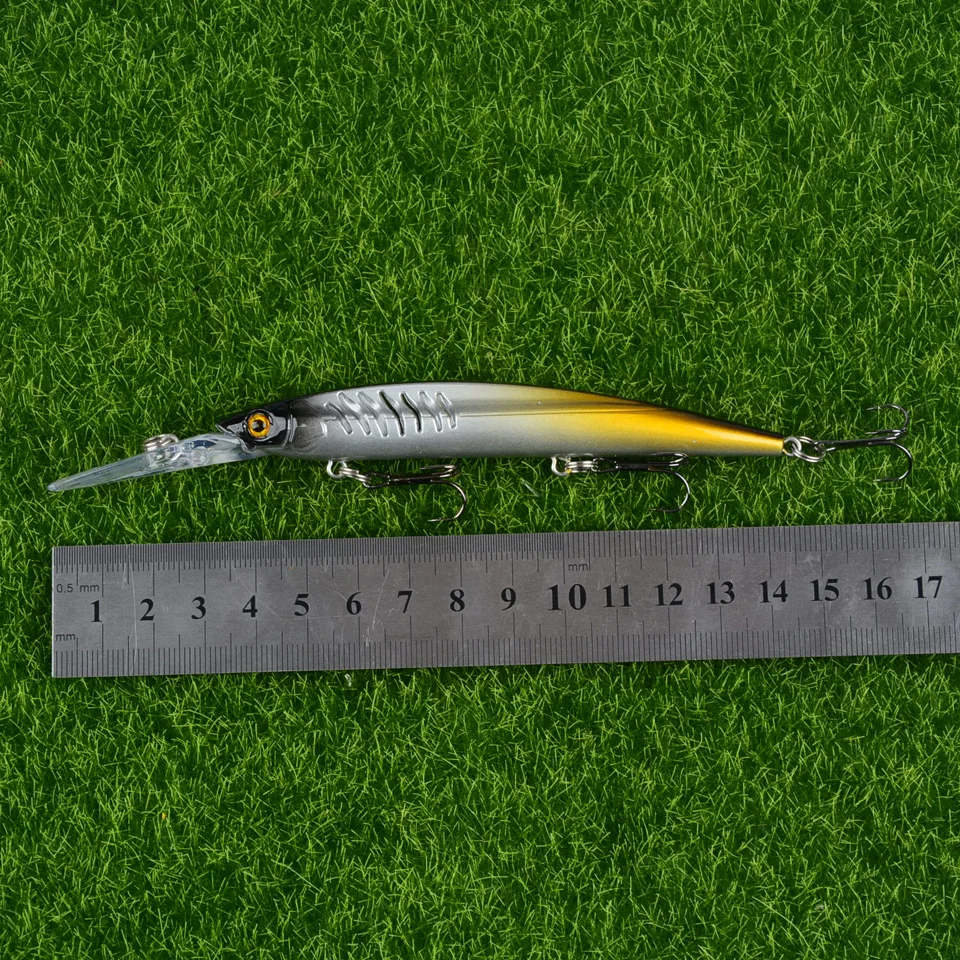 Приманка LINGYUE Minnow 1 шт. воблеры Pesca 14 5 см/12 г плавающая жесткая рыболовная приманка