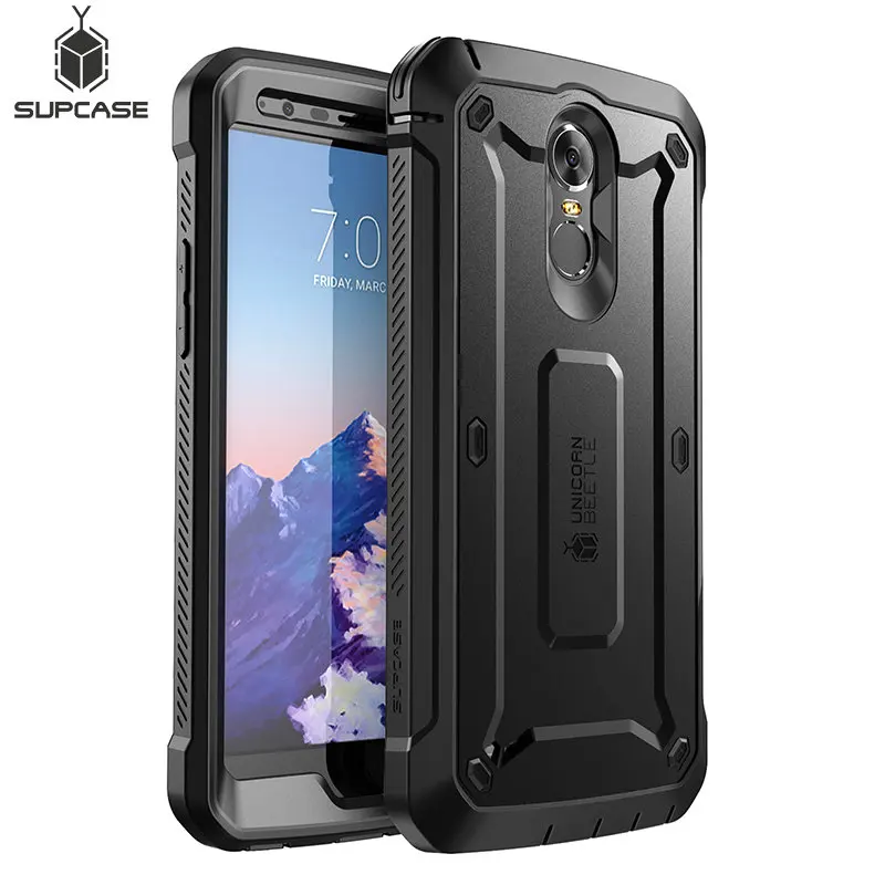 Защитный чехол для LG Stylo 3 / Plus/LS777 UB Pro задняя крышка со встроенным защитным экраном