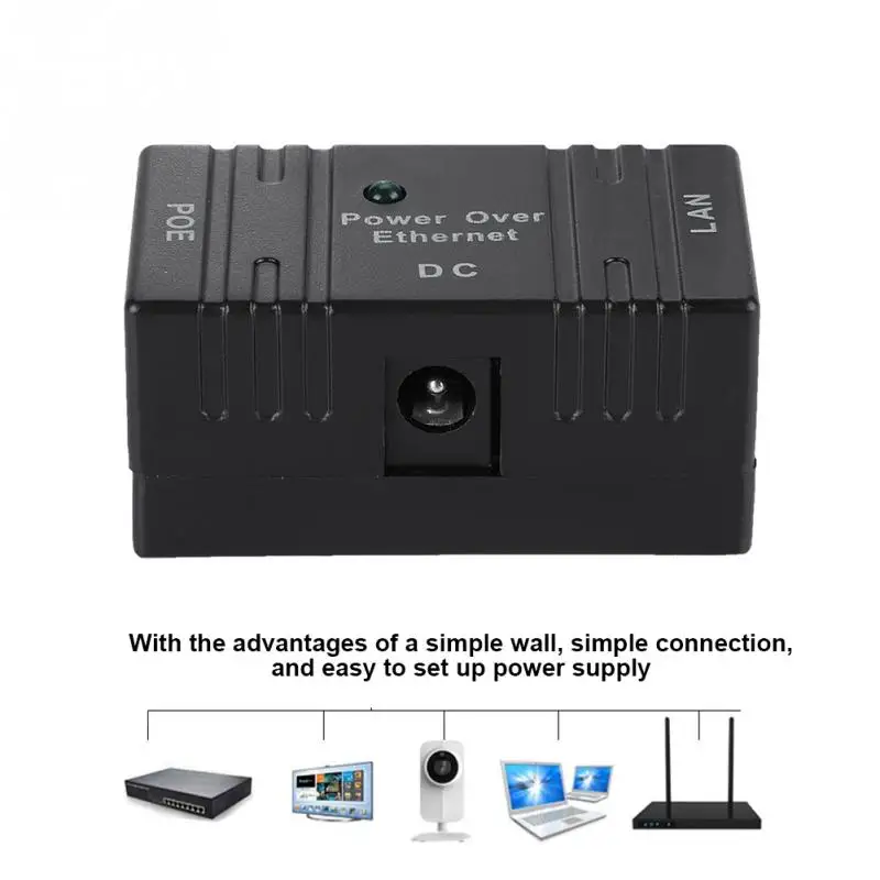 Универсальный комбинированный мини сепаратор POE RJ45 разъем AP сетевой мост