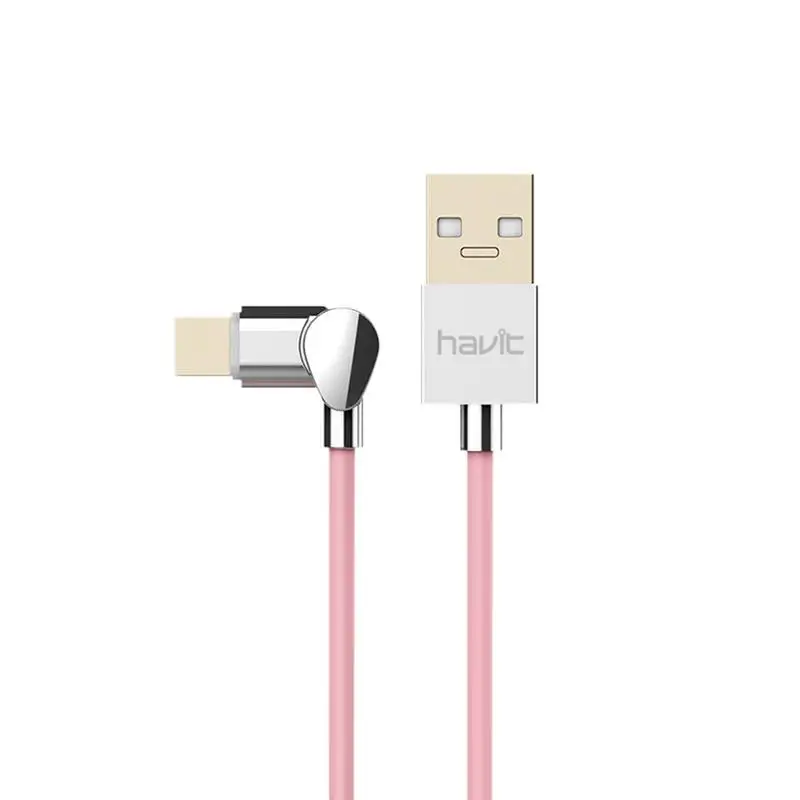 USB кабель 180 градусов вращающийся локоть быстрая зарядка банк питания линия