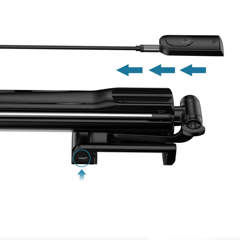 Portable Stretchable Mobile Phone Selfie Stick Holder Tripod Camera With A Wireless Bluetooth Remote Self-Timer | Электроника