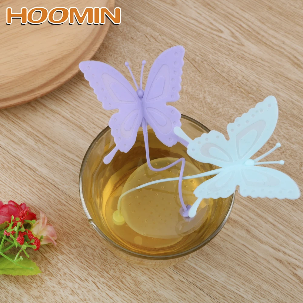 Силиконовые чайные пакеты HOOMIN инструменты кухонный гаджет ситечки фильтр для